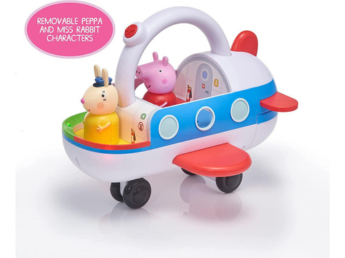 Las Ingeniosas Luces Del Avión De Peppa Pig Suenan A Miss Ra