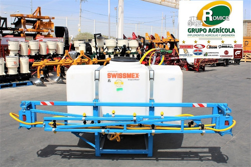Aspersora Fumigadora P/ Tractor 600 Ls Swissmex 16 Boquillas