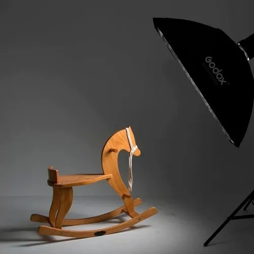 Softbox Bowens 80x120cm Godox Com Grid Colmeia Flash Tocha