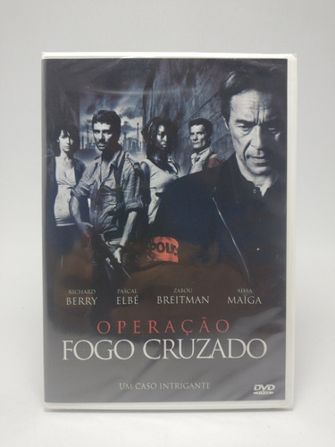 Dvd Filme Operação Fogo Cruzado - Original Lacrado