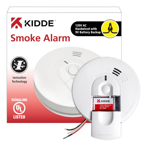 Kidde I4618ac Firex Alarma De Deteccion De Humo Con Respaldo