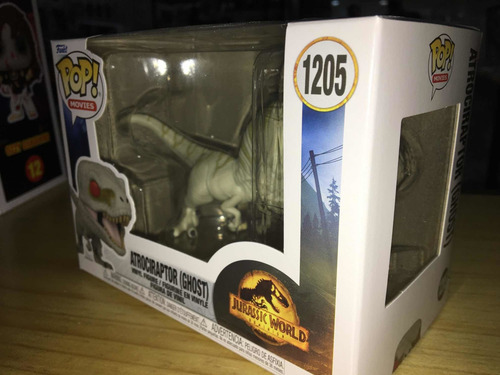 Funko Pop Movies Jurassic World Dominion Atrociraptor Ghost