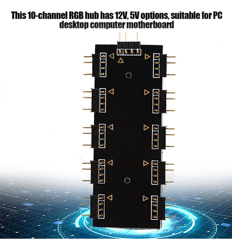 Cable De Extensión De Ventilador Rgb Para Placa Base Mod De