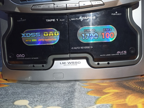 Mini Hi-fi System Lg Plateado 100 W (Usado)