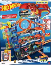 Comprar Pista De Hot Wheels Set De Garaje Con Autos 