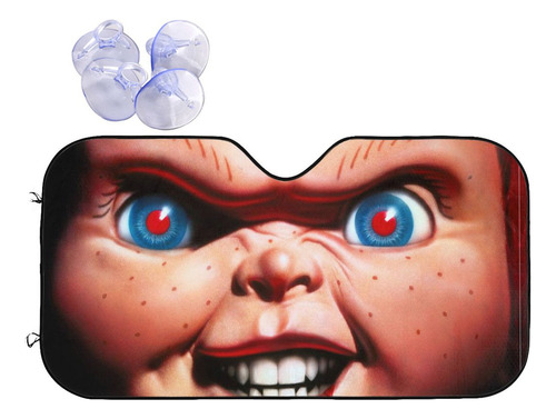 Parabrisas Sun Shades Chucky, Película De Terror, Halloween