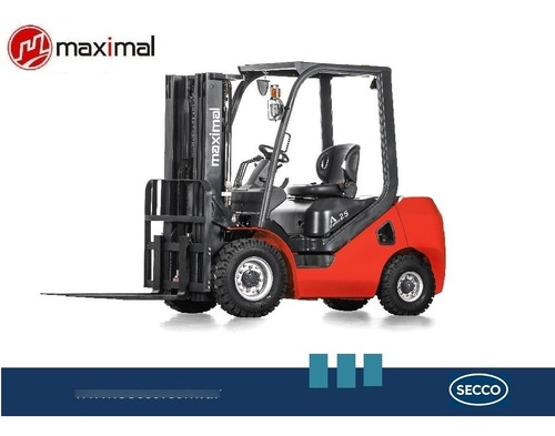 Imagen 1 de 6 de Autoelevador Maximal 2,5tn Diesel Nuevo Diseño Serie A Desde