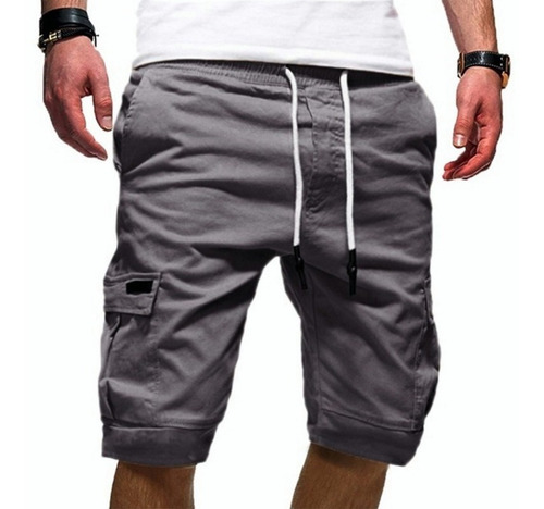  Casual Playa Hombre Short Pantalones Cargo Táctica Cortos