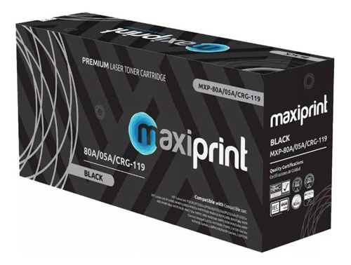 Toner Hp 80a Compatible Maxiprint 05a / Crg-119-120