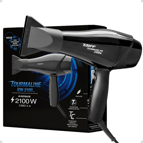 Secador Taiff Tourmaline Ion 2100w 220v