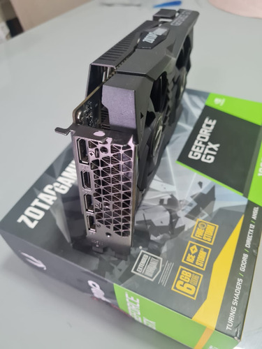 Placa De Vídeo Zotac Gtx 1660ti 6gb Gdr6 Zt-t16610d-10m (Usado)
