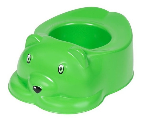 Troninho Infantil Penico Urso Para Bebê Styll Baby Cor Verde