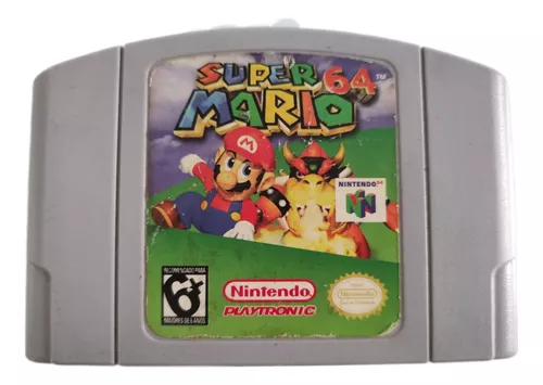 N64 - Nintendo 64 - Cartucho - Fita - Jogo Super Mario