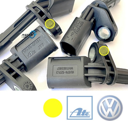 Kit 4 Jogo Sensor Freio Abs Vw Jetta Tiguan A3 (sem 4motion)