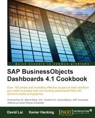 Libro Sap Businessobjects Dashboards 4.1 Cookbook - David...