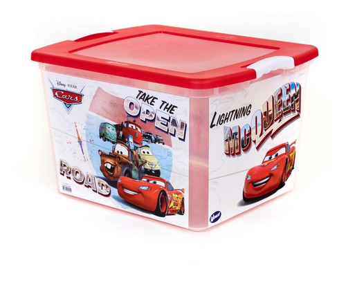 Caja Organizadora Plástica Disney De 45 Litros