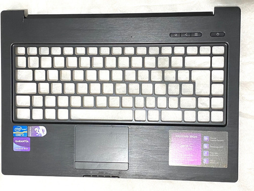 Carcasa Cover Palmrest Touchpad S/teclado Bgh C570 Original