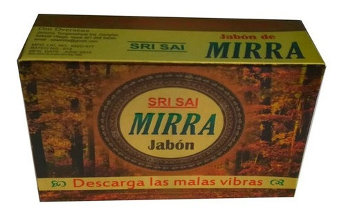 Jabon De Mirra