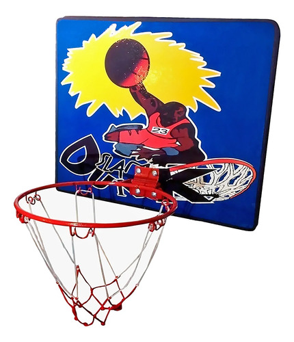 Mini Tablero Basquet Infantil Plegable Con Red Ez Life Juego