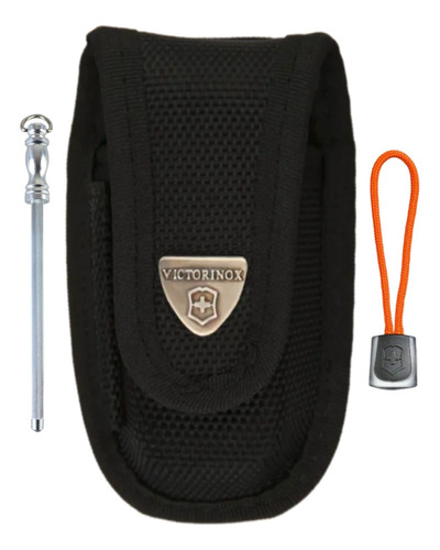 Kit Victorinox Para Navajas Funda Nilon + Afilador + Cordón