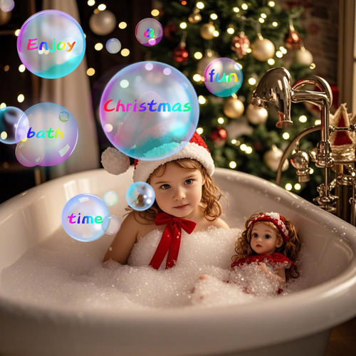 Bombas De Baño Navideñas Juego De 6 Bombas De Baño Hechas A