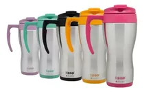 Comprar Mug Jarra Con Asa Metalico Keep 470 Ml Termica 
