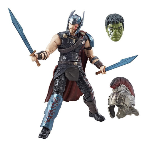 Figura de acción  Thor: Ragnarok Build-A-Figure: Hulk C1800 de Hasbro Legends Series