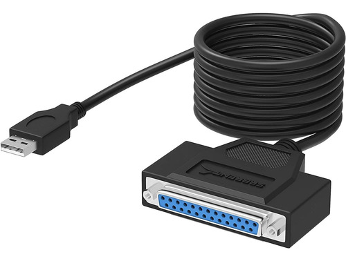 Adaptador Cable Impresora Sabrent | Usb 2.0 A Db25 Iee-1284