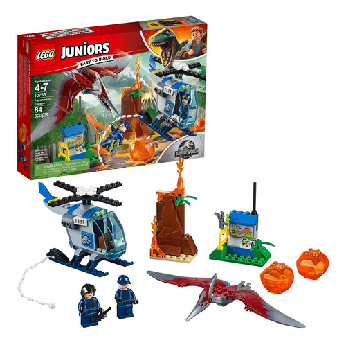 Figuras Para Armar Lego Juniors/4+ Jurassic World Escap Fgr