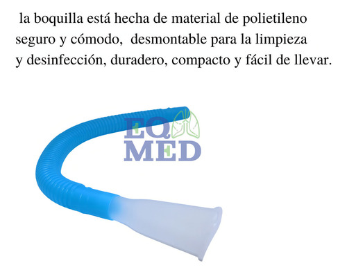 Inspirometro Espirómetro Ejercitador Respiratorio Pulmonar