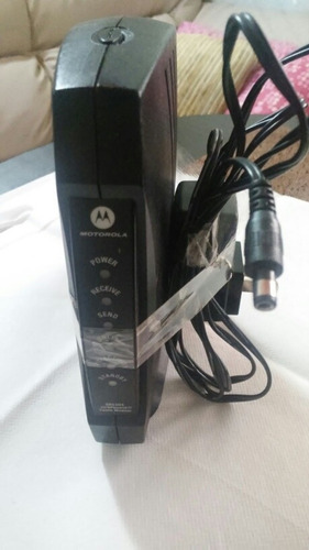 Imagen 1 de 3 de Modem Cable Motorola Para Internet De Cable