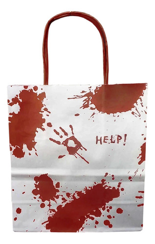 Bolsa De Papel Diseños Halloween Con Manija X 10u. - 5 Soles