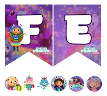 Comprar Kit Imprimible Gabby Dollhouse Candy Bar Cumpleaños - Marvez