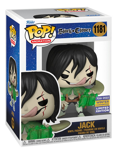 Funko Pop Jack 1181 Exclusivo Ccxp 2022 Black Clover