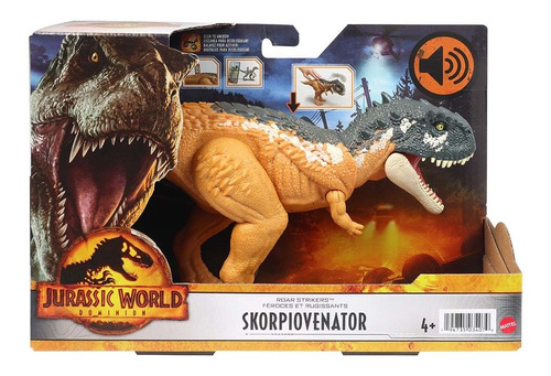 Jurassic World: Figura de Dominion Skorpiovenator com sons