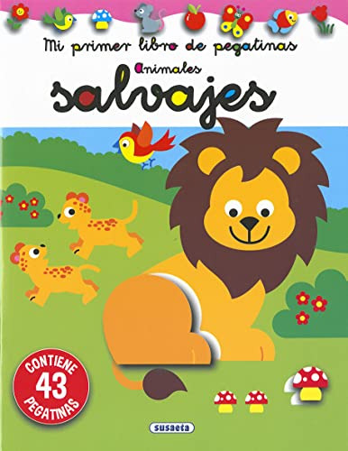 Animales Salvajes -mi Primer Libro De Pegatinas-