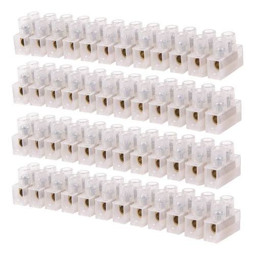 10 Peças - Conector Barra Sindal 12 Posições 16mm - 20a