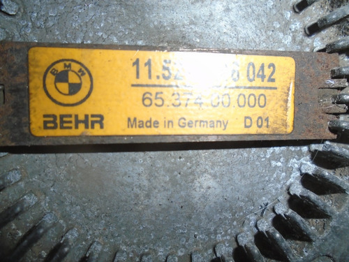 Imagen 2 de 4 de Vendo Fan Cluch De Bmw 525i Año 2000, # 11.52-2 246 042
