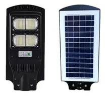 Comprar Foco Led 200w Energia Solar Calle Sensor Ctrol + Brazo Metal