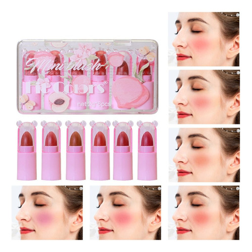 Set De Lápiz Labial Matte Velvet Lipstick Kit Set Lip Gloss