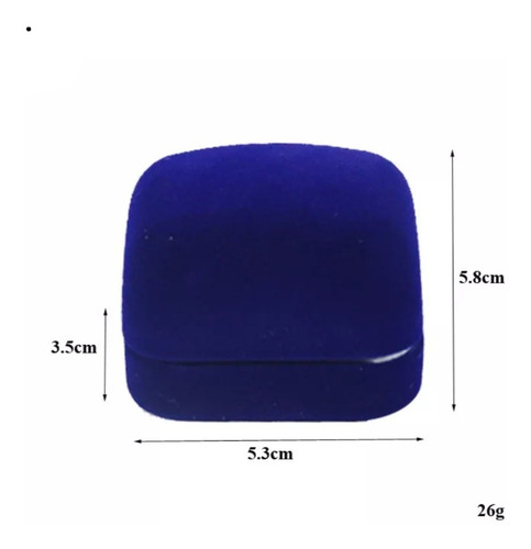 Caja Para Anillo Negro