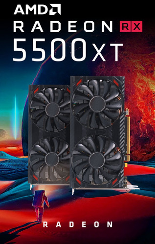 Placa gráfica AMD 51RISC Radeon RX 5500 Series RX 5500 XT de 8 GB