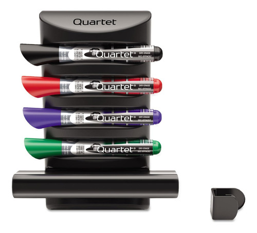 Quartet Prestige 2 Connects Marker Caddy, Incluye 4 Borrado