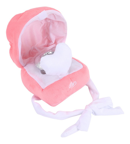 Ring Box Plush Toy Love Diamond Ring Funda Rellena C-fs