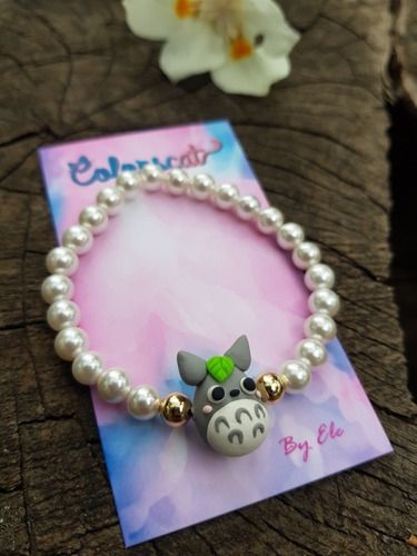 Pulsera Perlas Totoro Anime Kawaii 