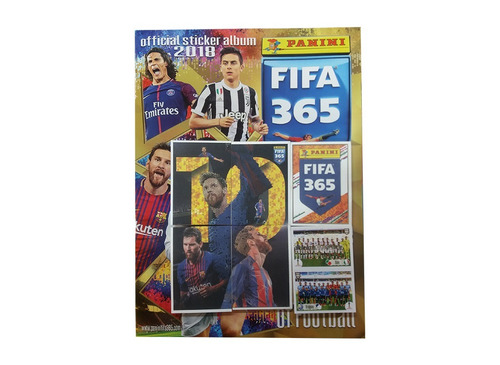 Album Completo Fifa 365 2018 -  Figuritas Panini