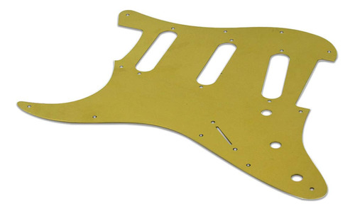 Fleor Metal Pickguard 11 Hole Strat Guitarra Tornillo Para