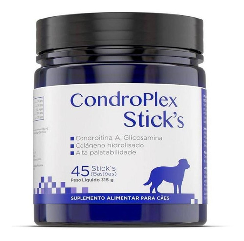 Condroplex Avert Stick's Com 45 Unidades Suplemento 315 G