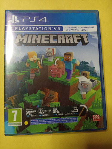 Minecraft Starter Collection Ps4 Playstation 3 FĂsico (Usado)