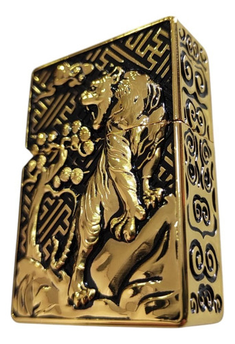 Isqueiro Clássico Zorro Luxo Colecionável (tigre)